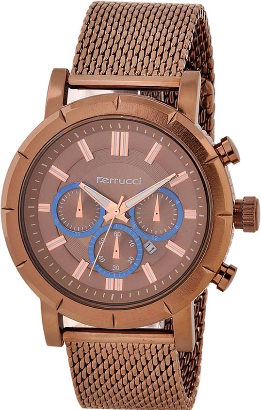 Ferrucci Mesh Band Watch